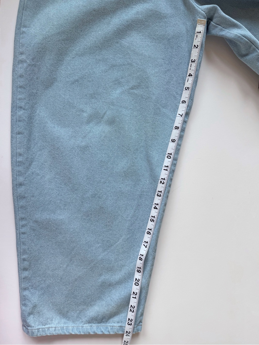 Micaela Greg Denim Barrel Pant Sky — image 4 of 7